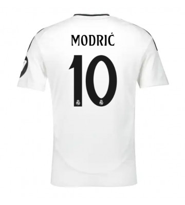 Real Madrid Luka Modric #10 Primera Equipación 2024-25 Manga Corta